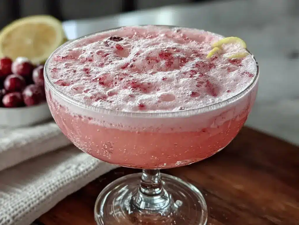 Pink Lady cocktail recipe - featured image