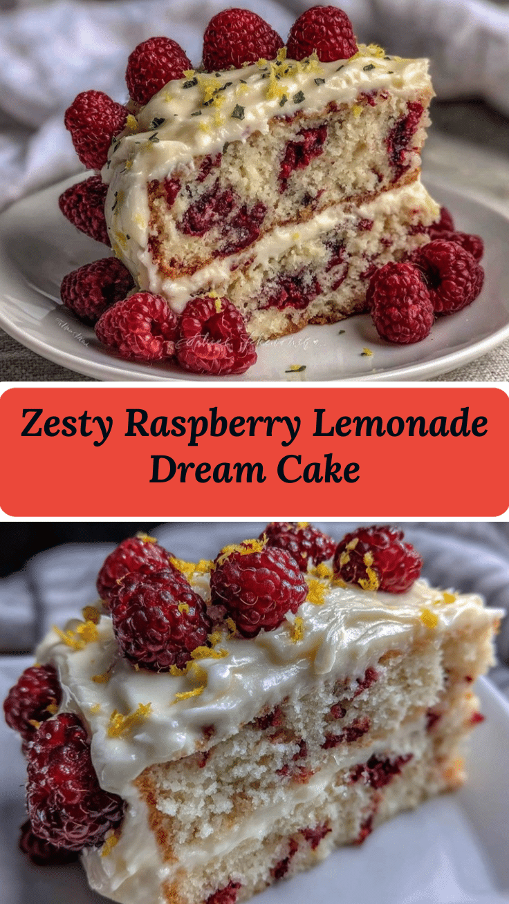 Raspberry Lemonade Cake recipe