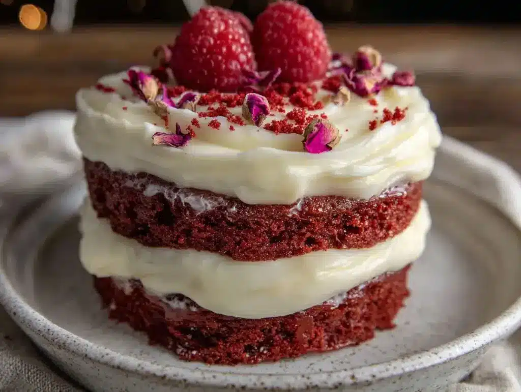red velvet icebox cake - featured image
