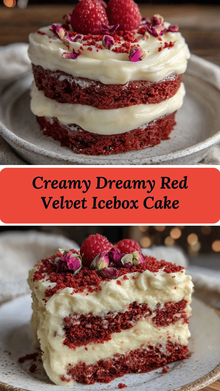 red velvet icebox cake recipe