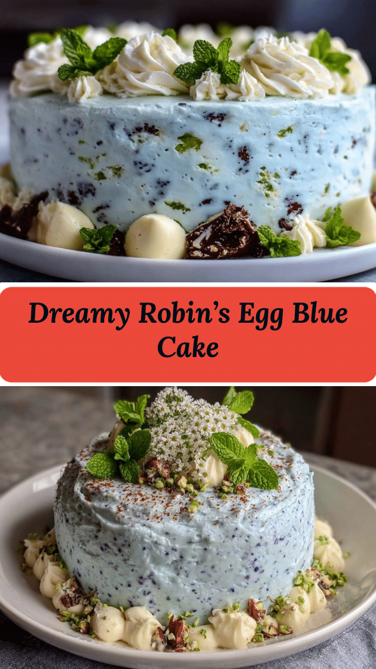 Robin’s Egg Blue Cake recipe