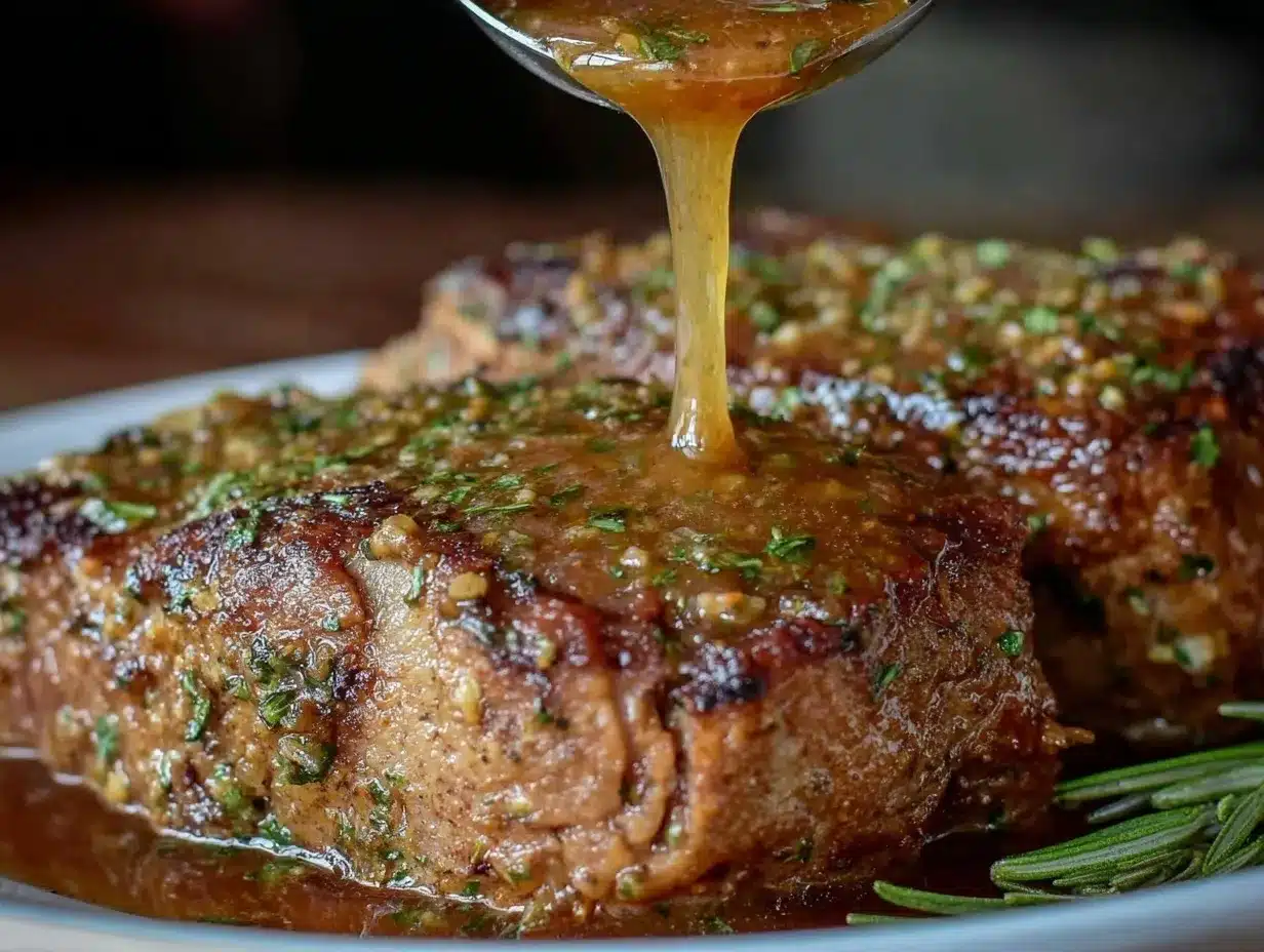savory herb gravy recipe preparation steps