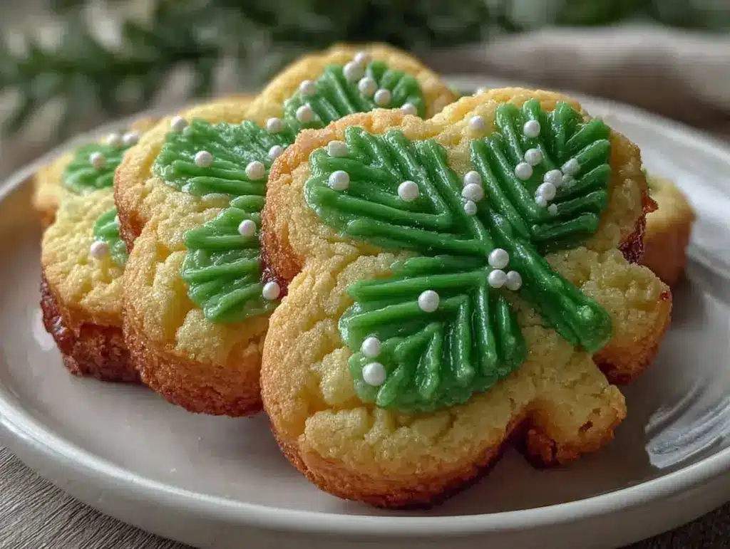 Shamrock sugar cookies - featured image