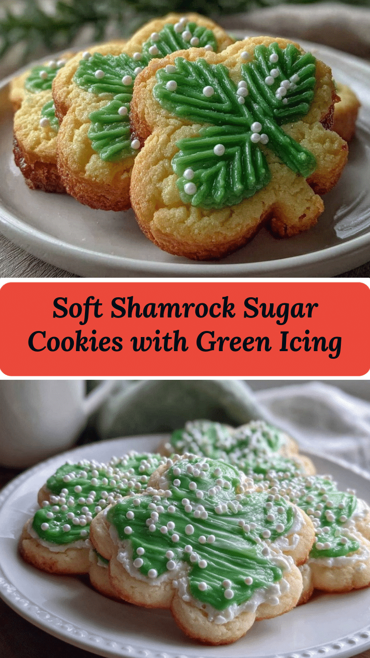 Shamrock sugar cookies recipe