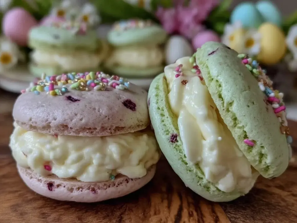 soft and fluffy Easter whoopie pies - featured image