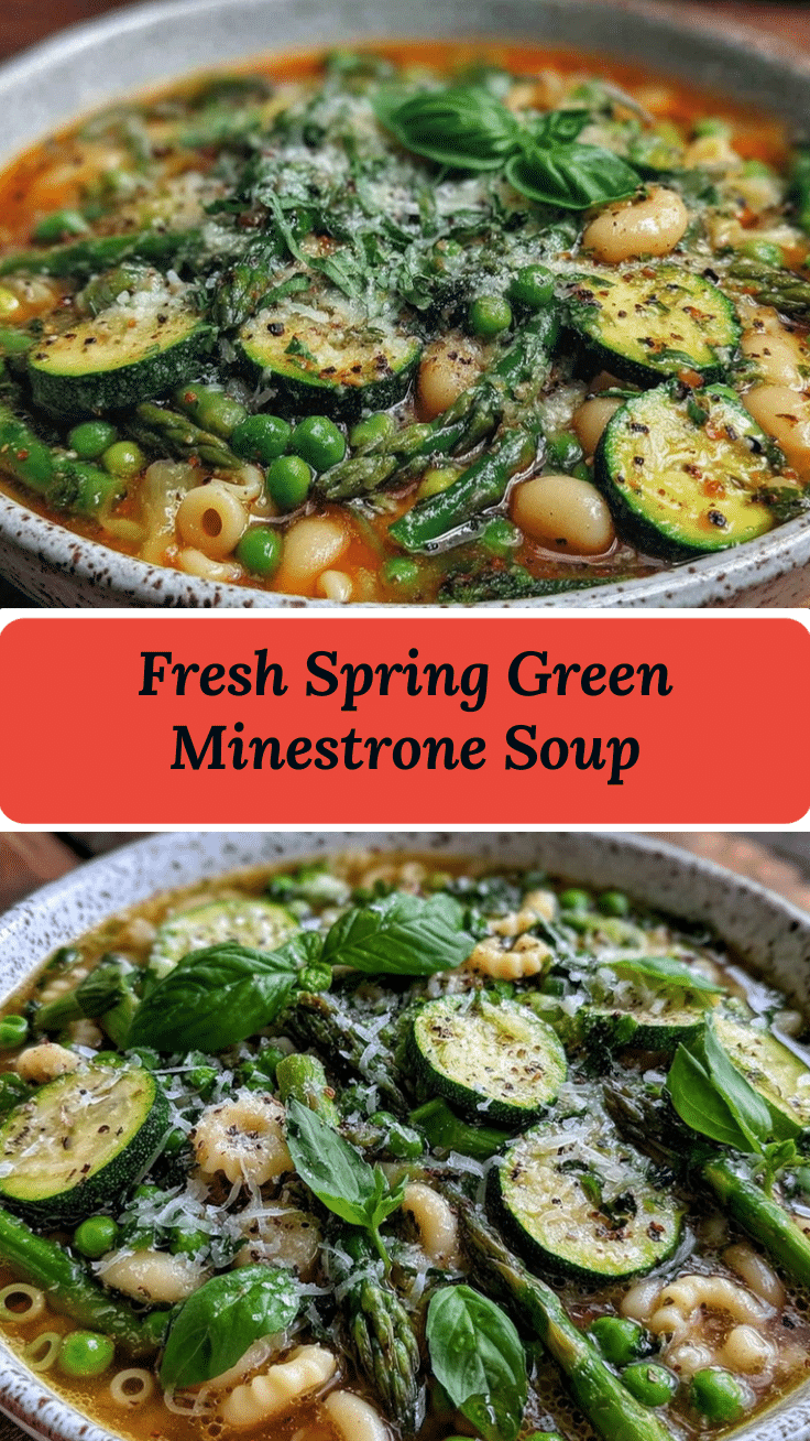 spring green minestrone soup recipe