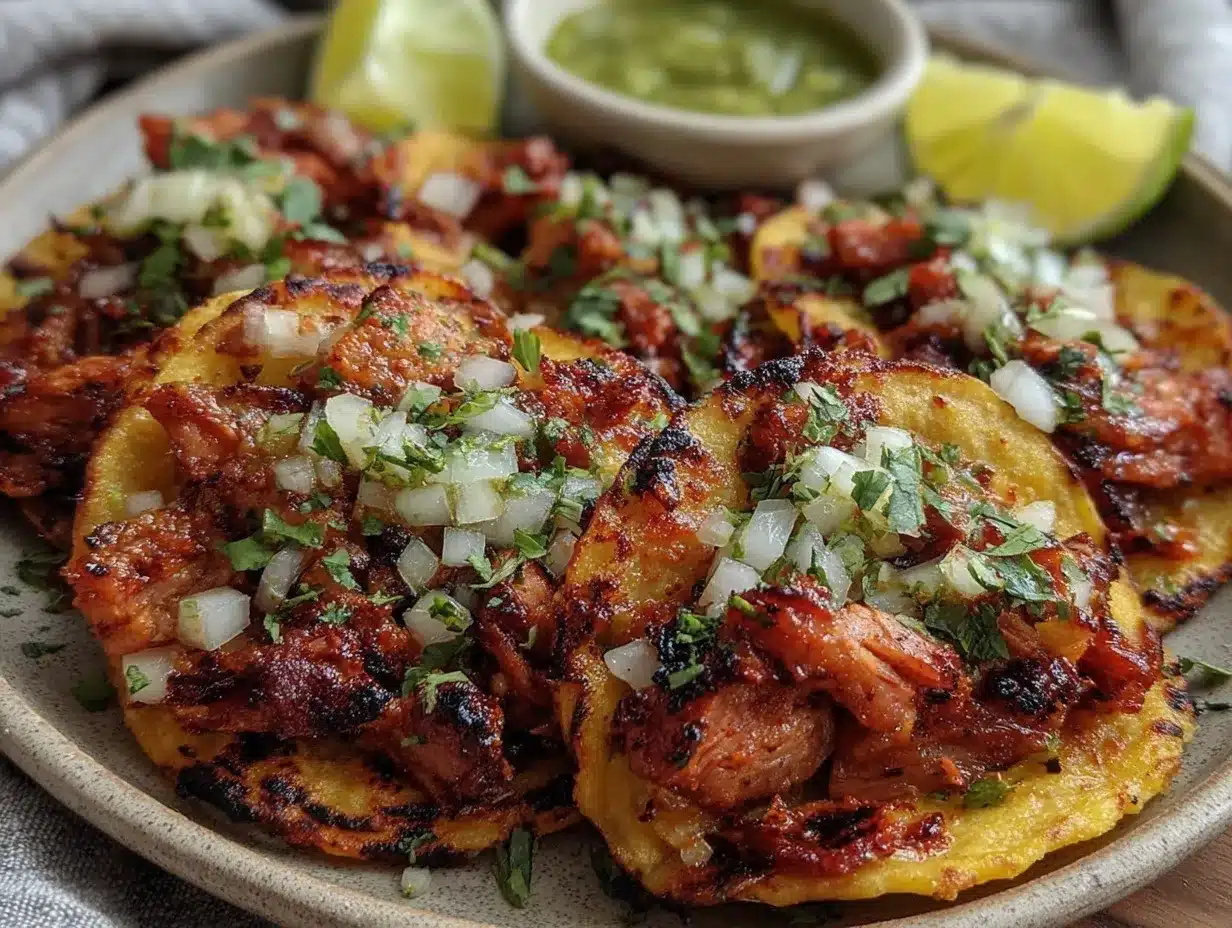 tacos al pastor preparation steps