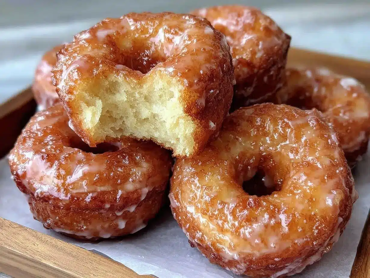 tender glazed donuts preparation steps