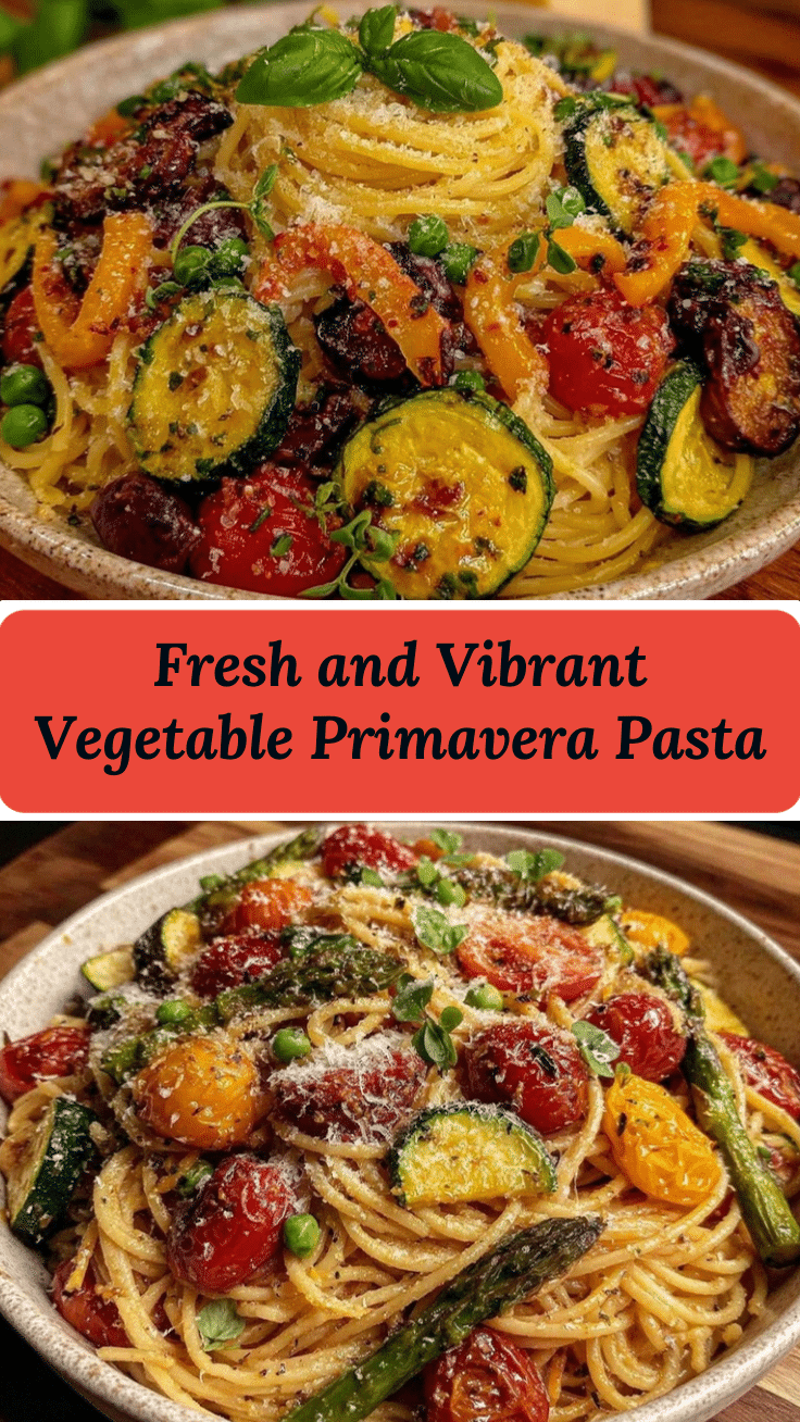 Vegetable Primavera Pasta recipe