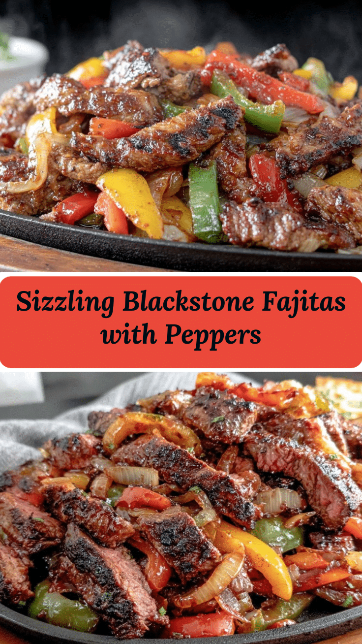 blackstone fajitas recipe