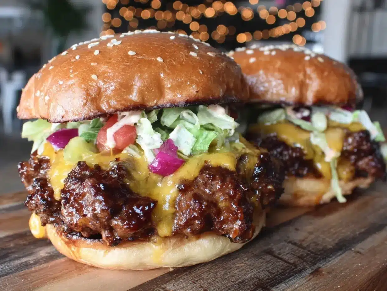 Blackstone Smash Burgers preparation steps