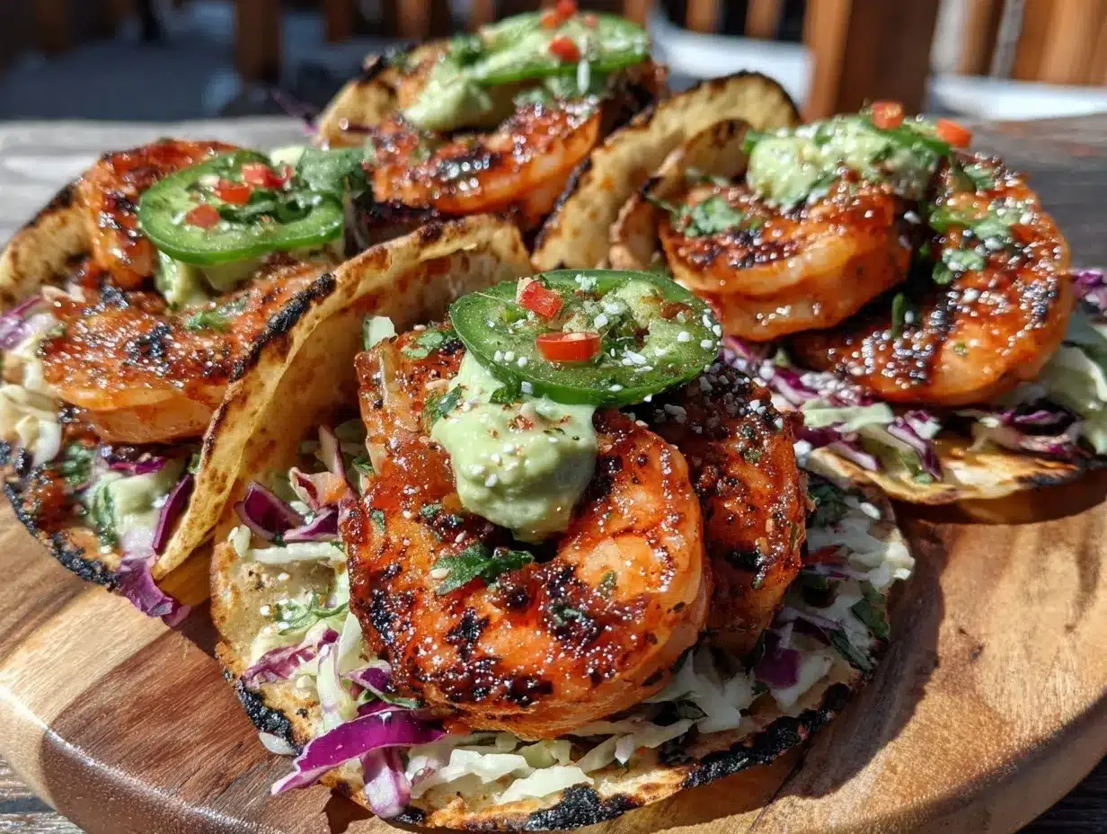 chili lime shrimp tacos preparation steps