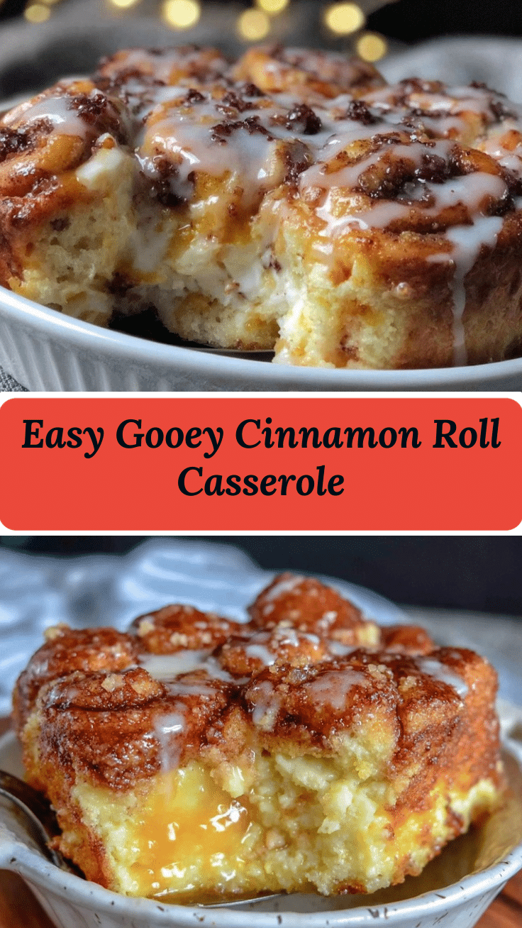 cozy cinnamon roll casserole recipe