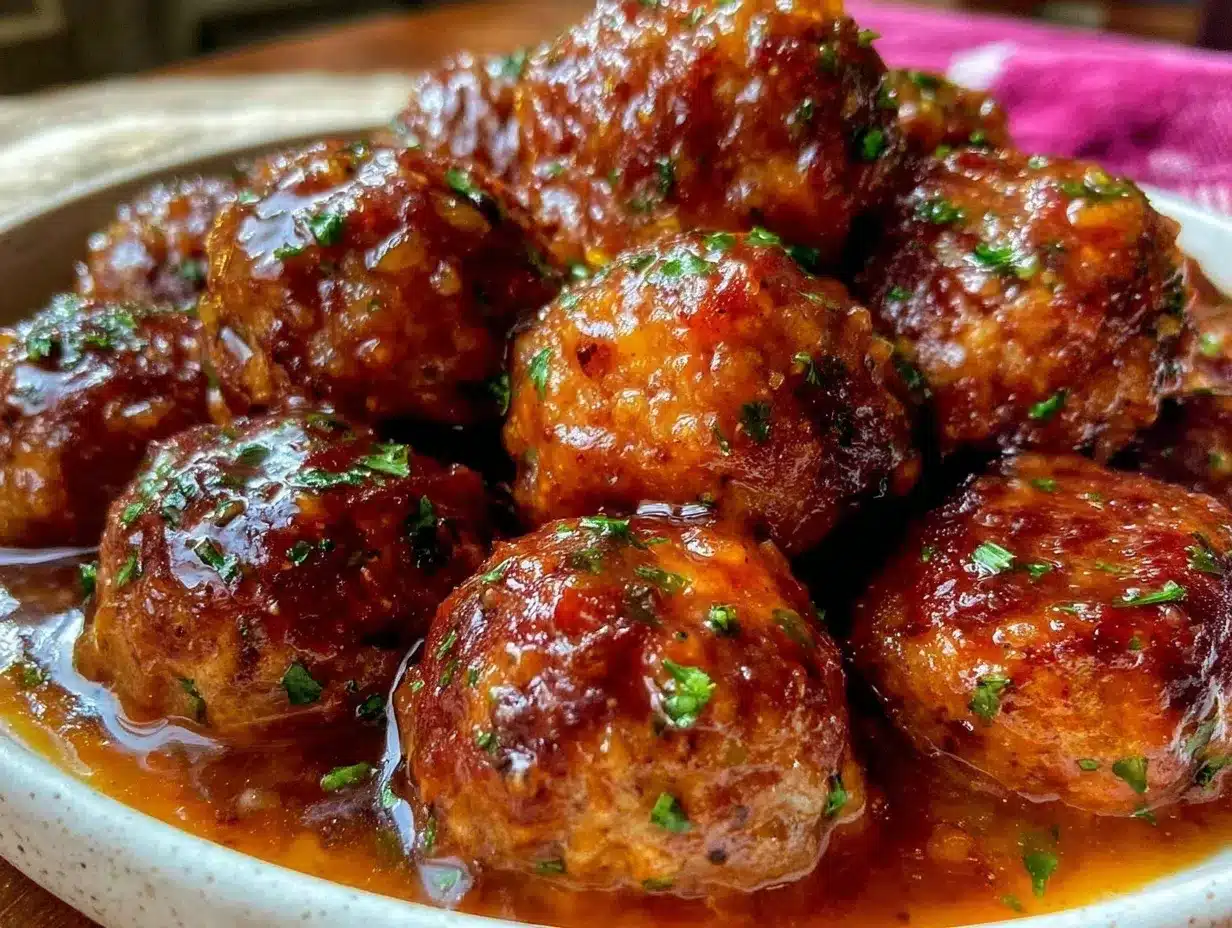 cozy crockpot honey garlic meatballs preparation steps