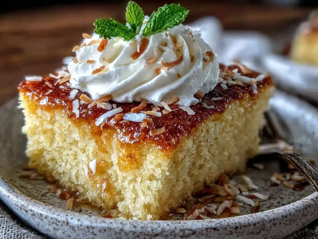 creamy tres leches cake preparation steps