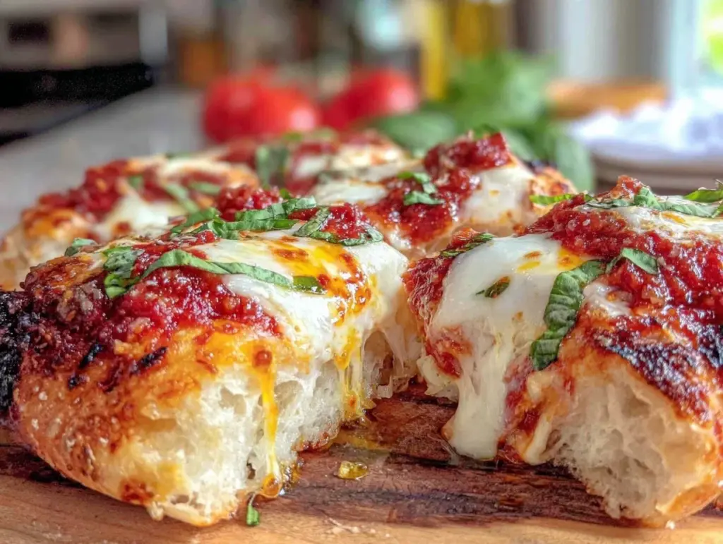 crispy grilled pizza recipe - featured image