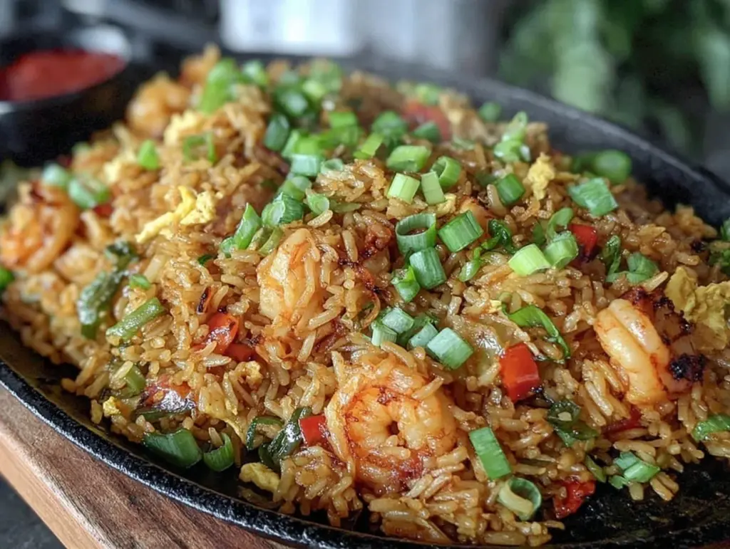 crispy hibachi-style fried rice - featured image