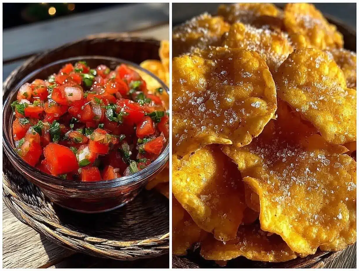 crispy homemade tortilla chips preparation steps