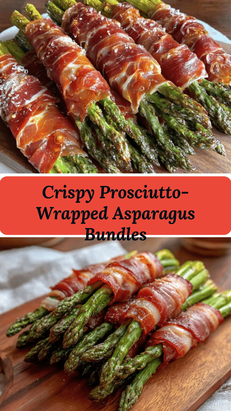 crispy prosciutto-wrapped asparagus bundles recipe