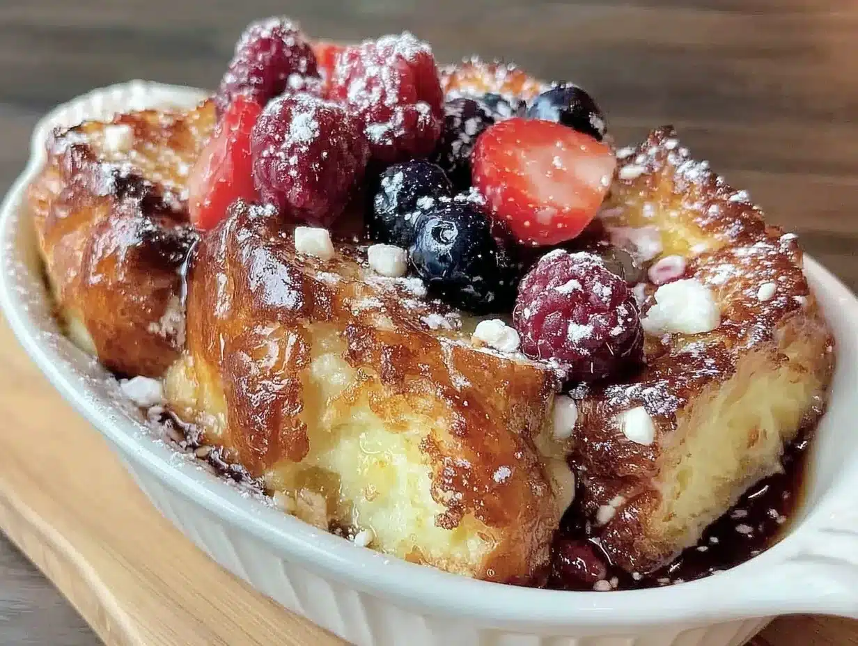 easy french toast casserole preparation steps