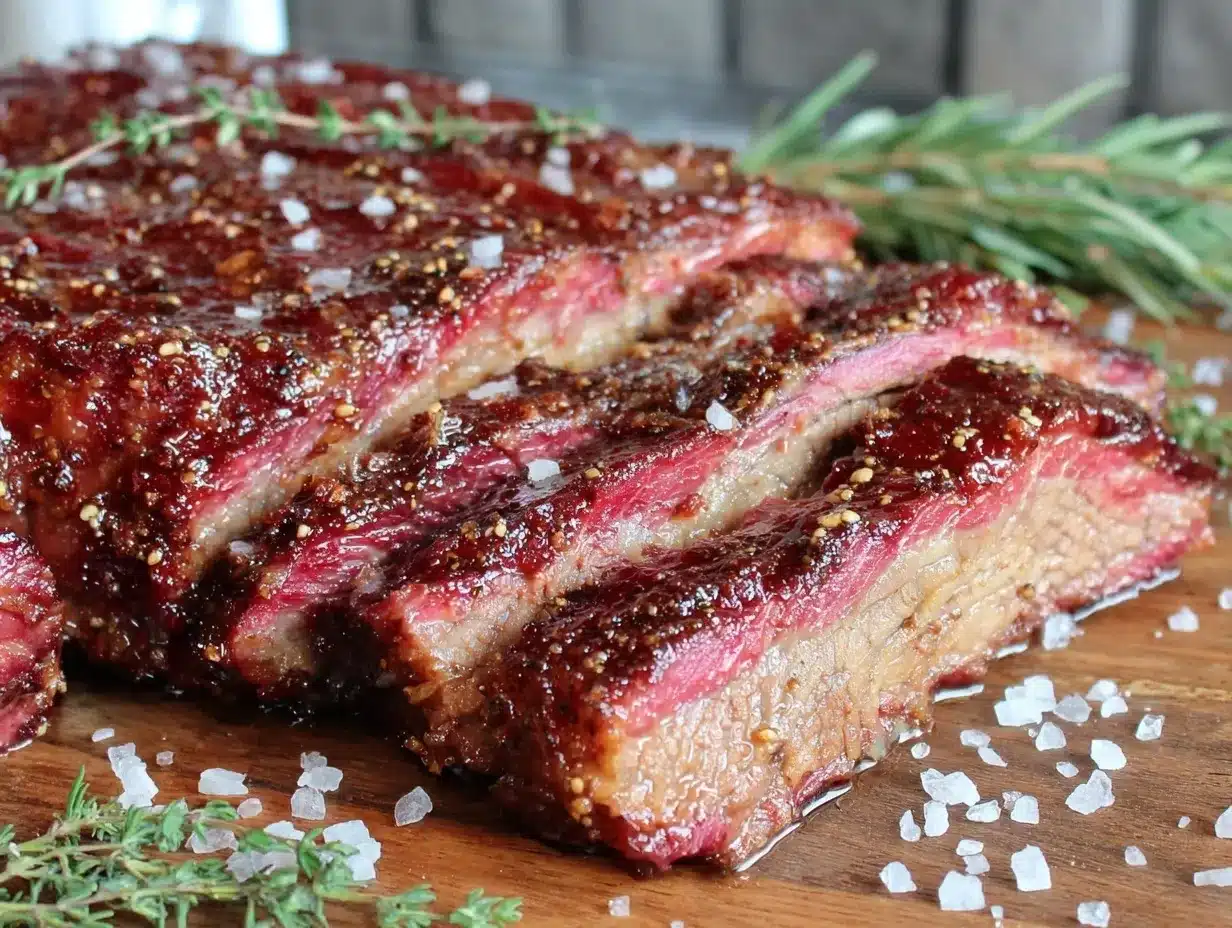 flavorful smoked brisket recipe low and slow preparation steps