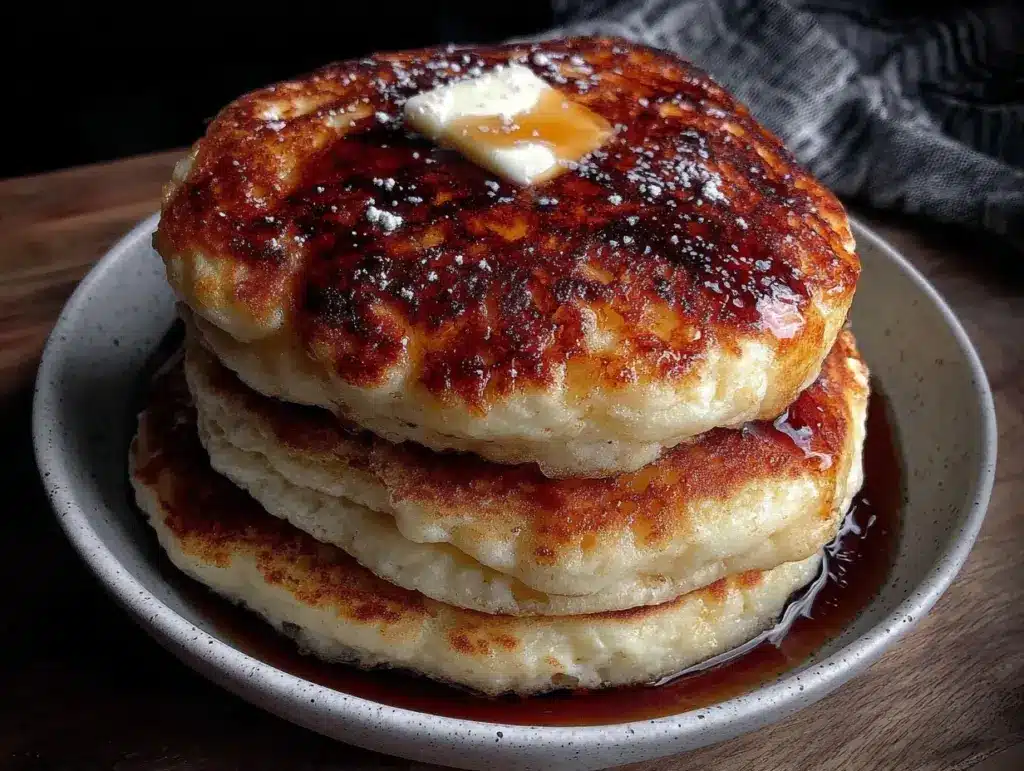 fluffy buttermilk pancakes - featured image