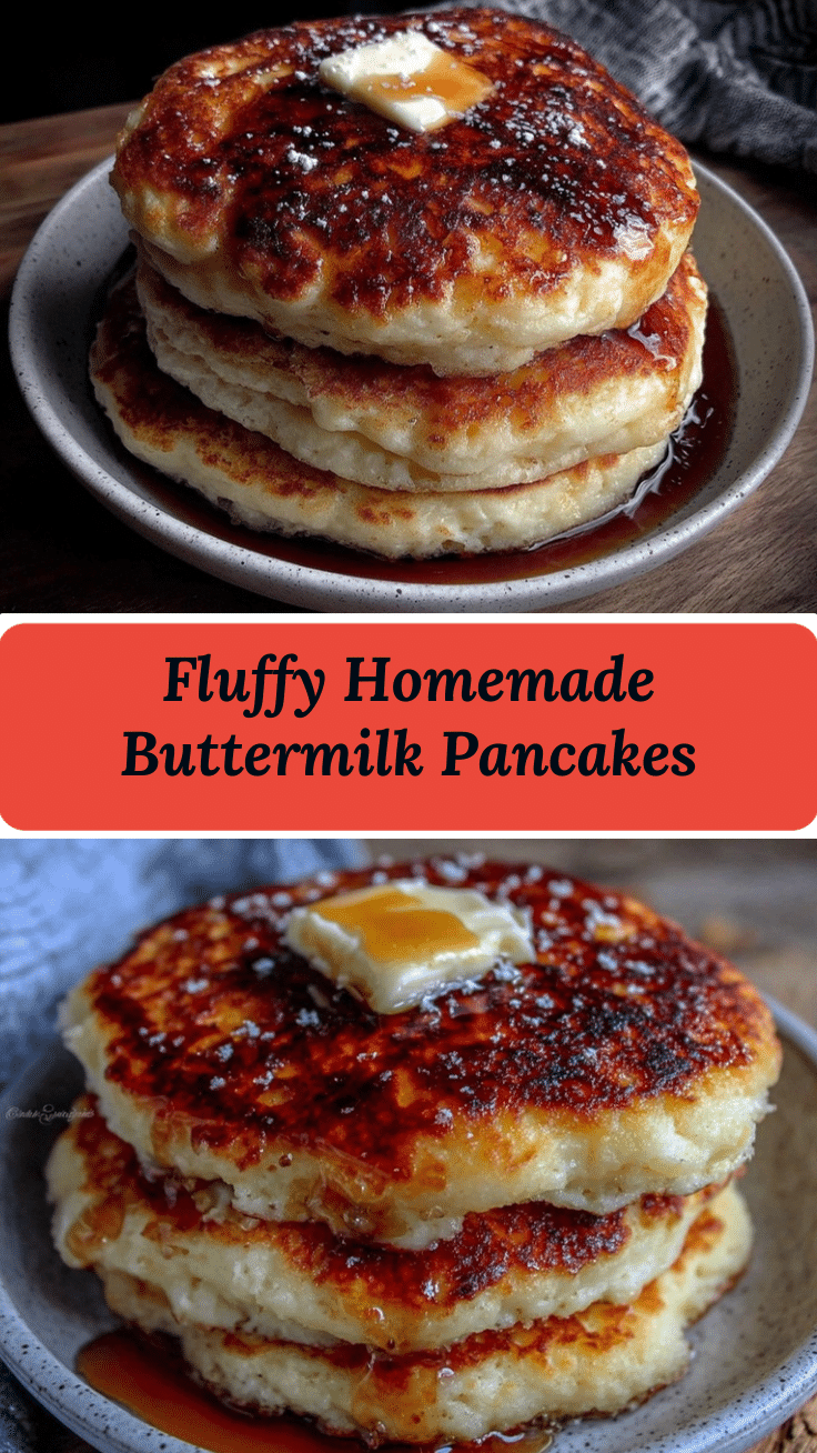 fluffy buttermilk pancakes recipe