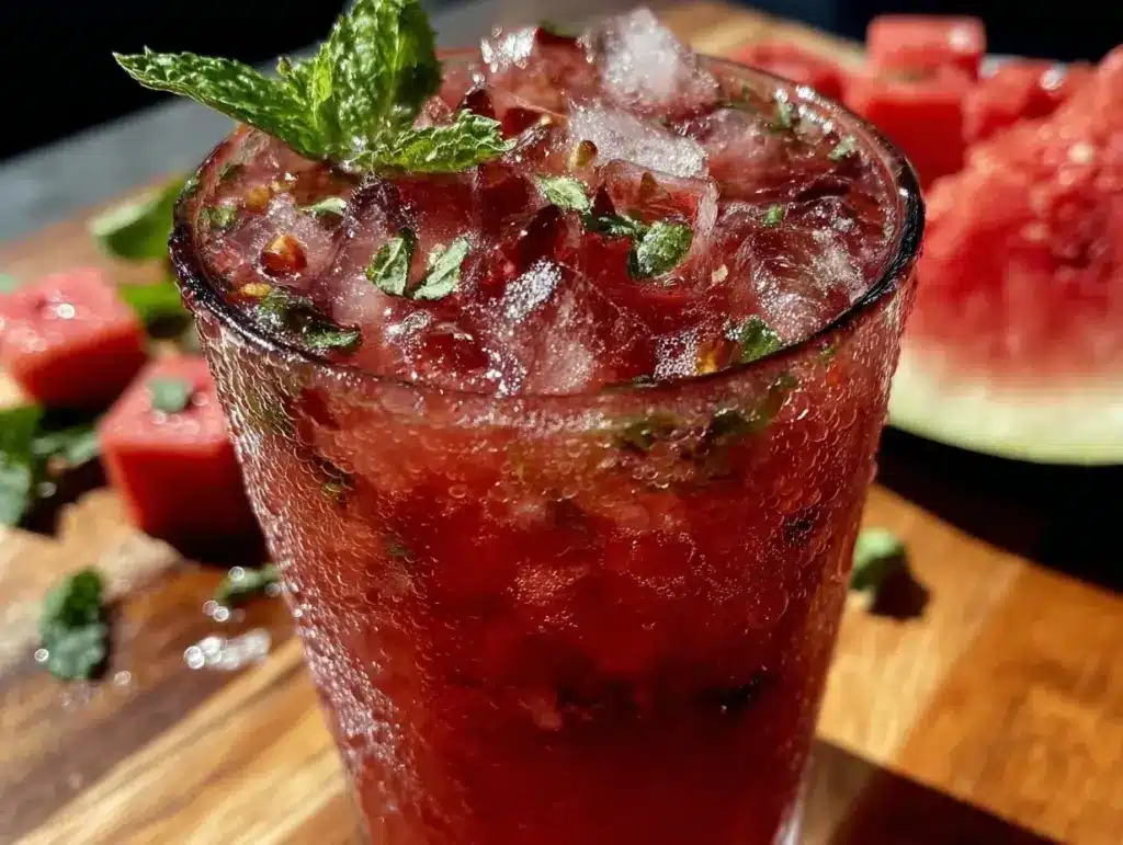 fresh watermelon mint agua fresca - featured image