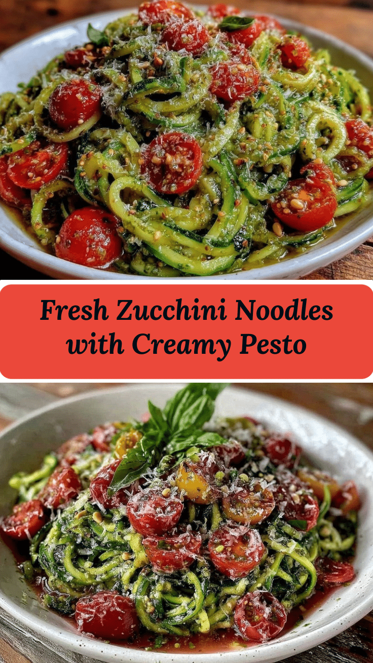 fresh zucchini noodles recipe