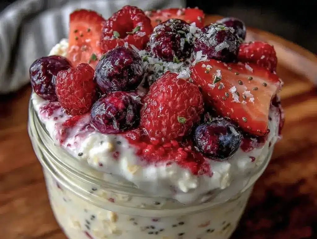 healthy overnight oats - featured image