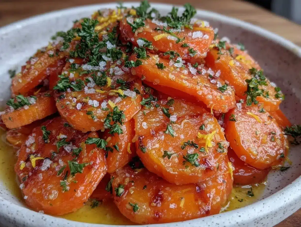 honey butter glazed carrots preparation steps