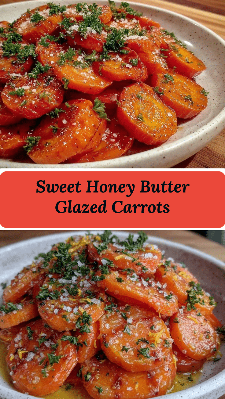 honey butter glazed carrots recipe