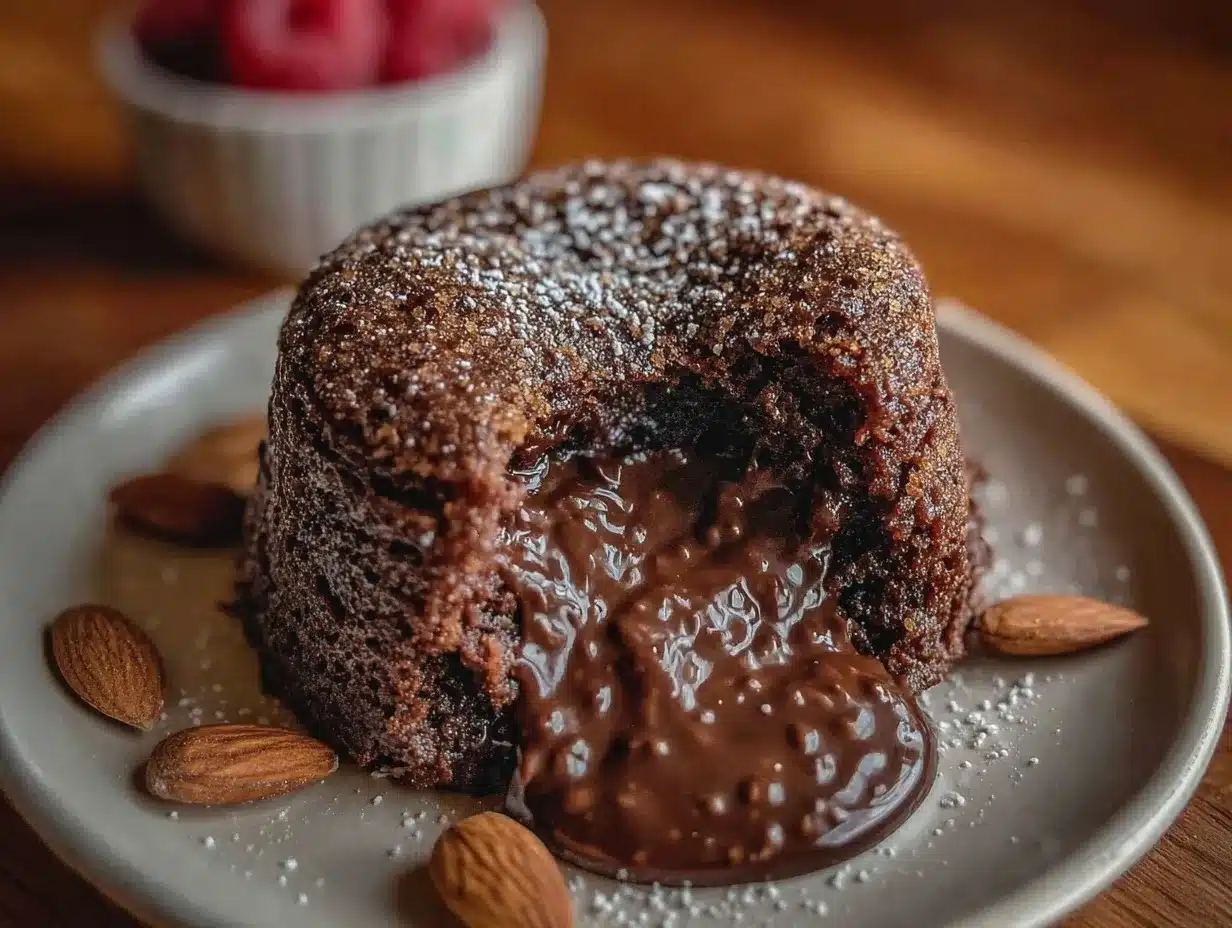 keto chocolate lava cake preparation steps