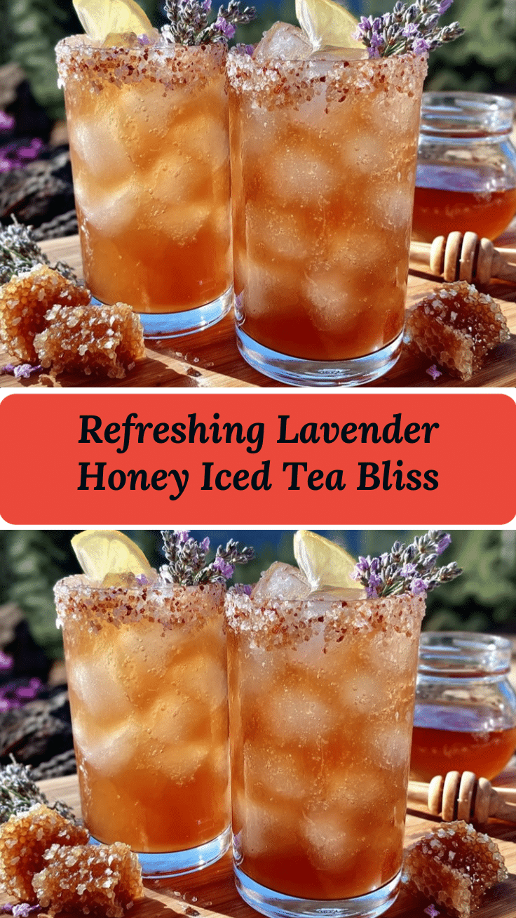 lavender honey iced tea recipe