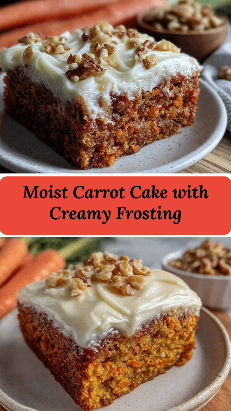 moist homemade carrot cake recipe