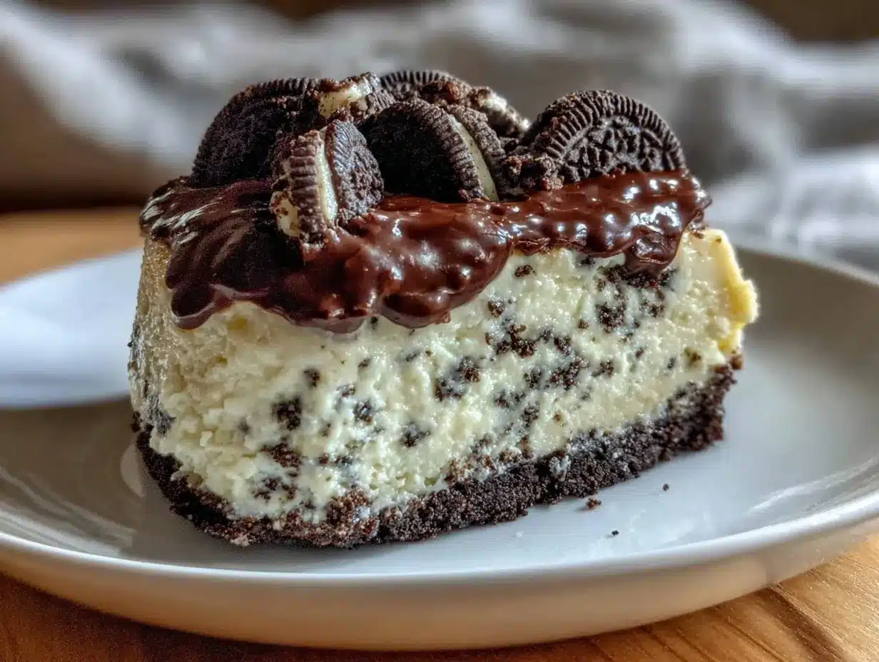 no-bake Oreo cheesecake preparation steps