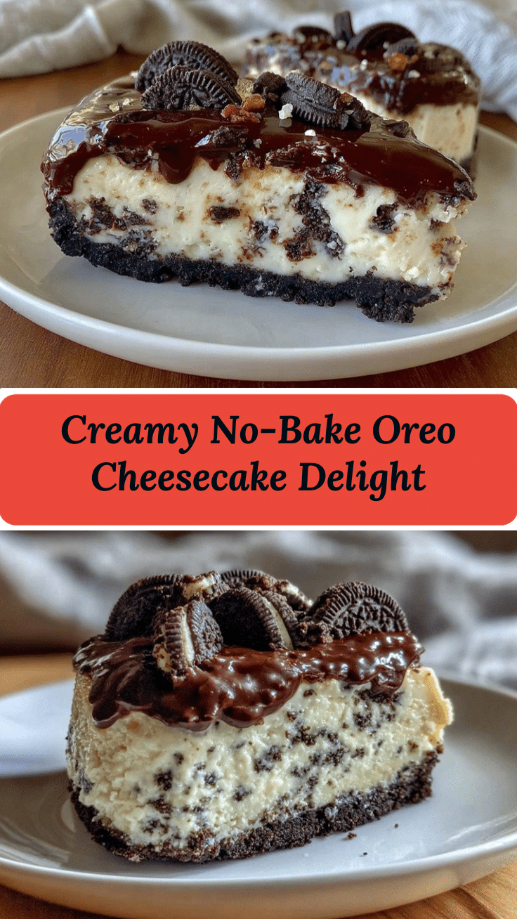 no-bake Oreo cheesecake recipe