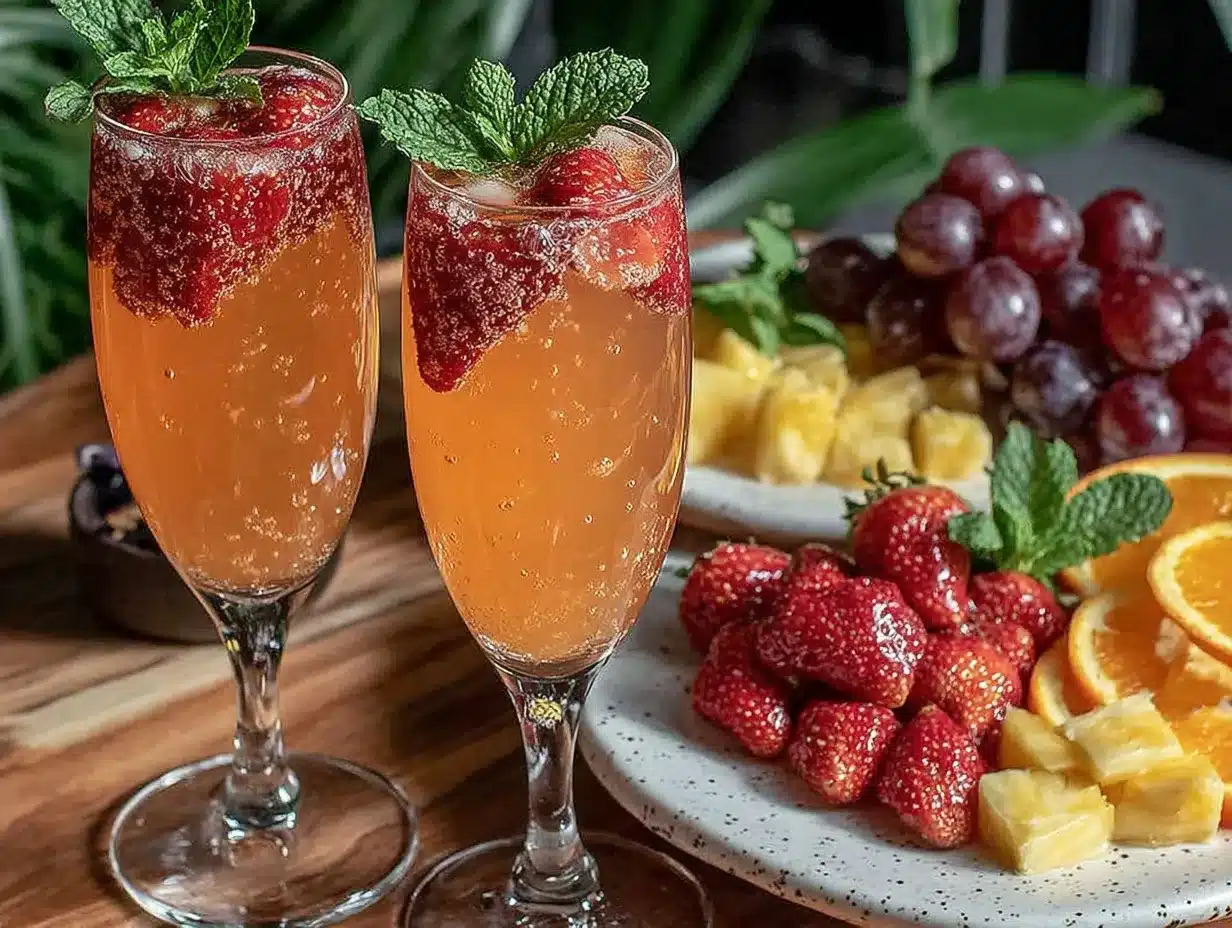 perfect mimosa bar setup preparation steps