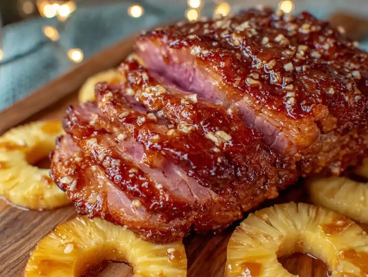 savory honey glazed ham preparation steps