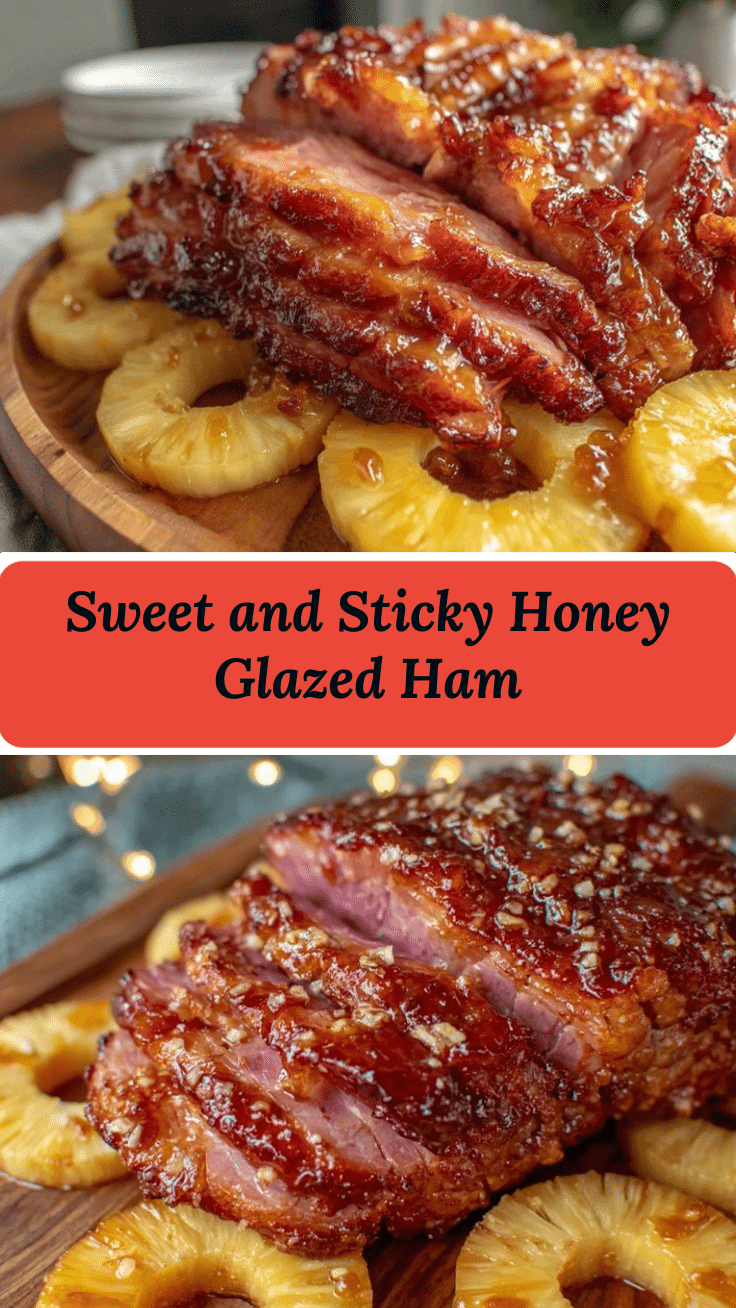 savory honey glazed ham recipe