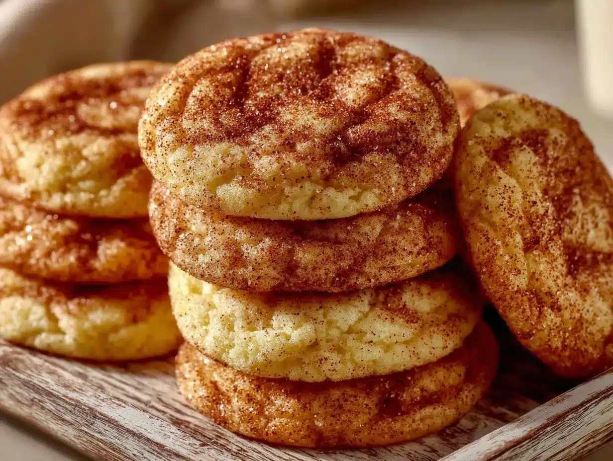 soft small batch snickerdoodle cookies preparation steps