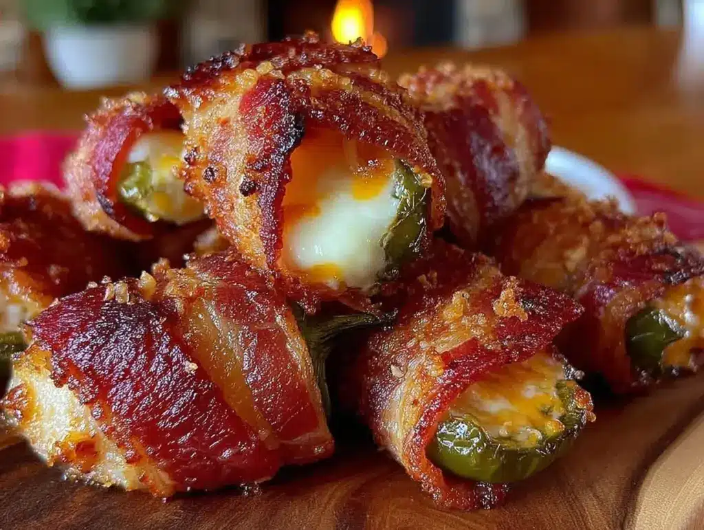 bacon-wrapped jalapeño poppers - featured image