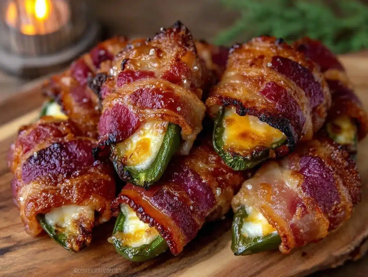 bacon-wrapped jalapeño poppers preparation steps
