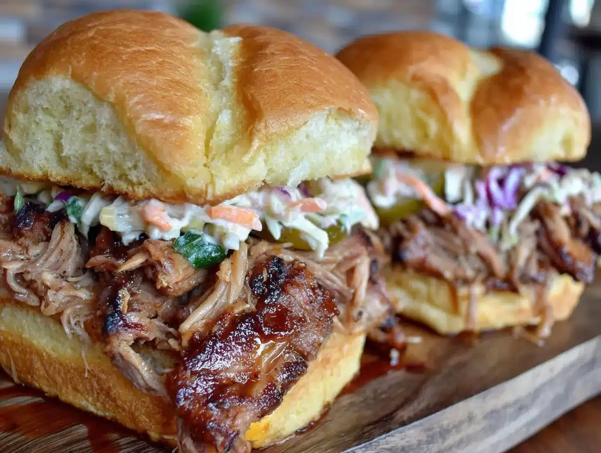 bbq pulled pork sandwiches preparation steps