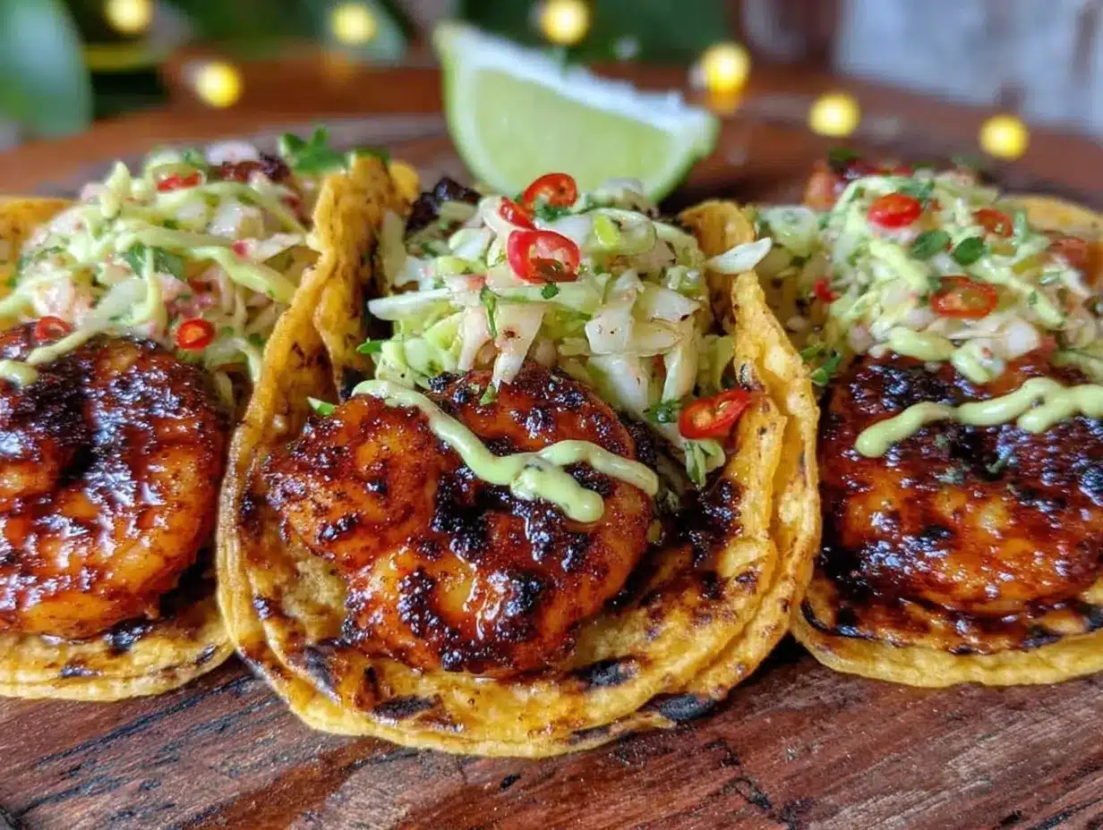 blackened shrimp tacos preparation steps