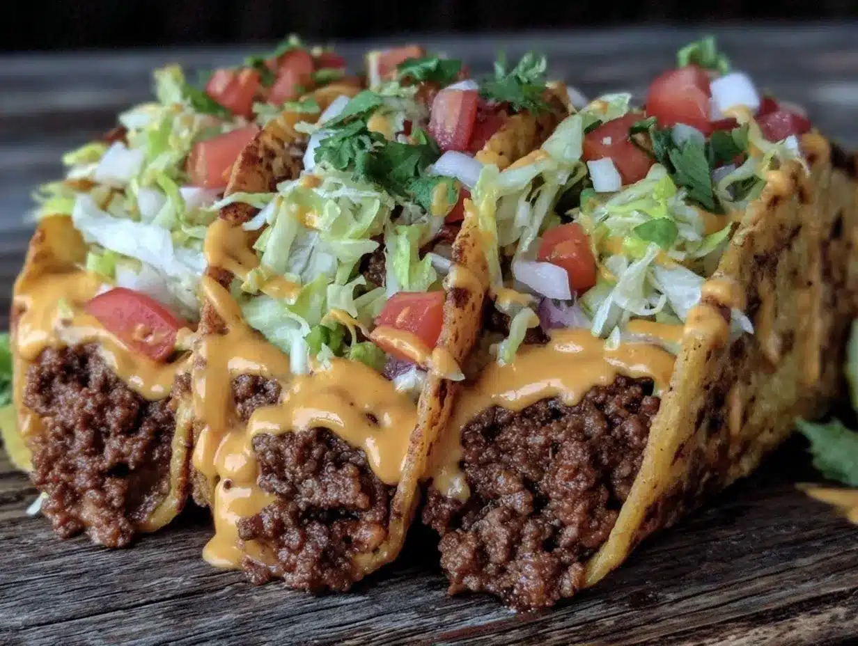 classic beef tacos preparation steps