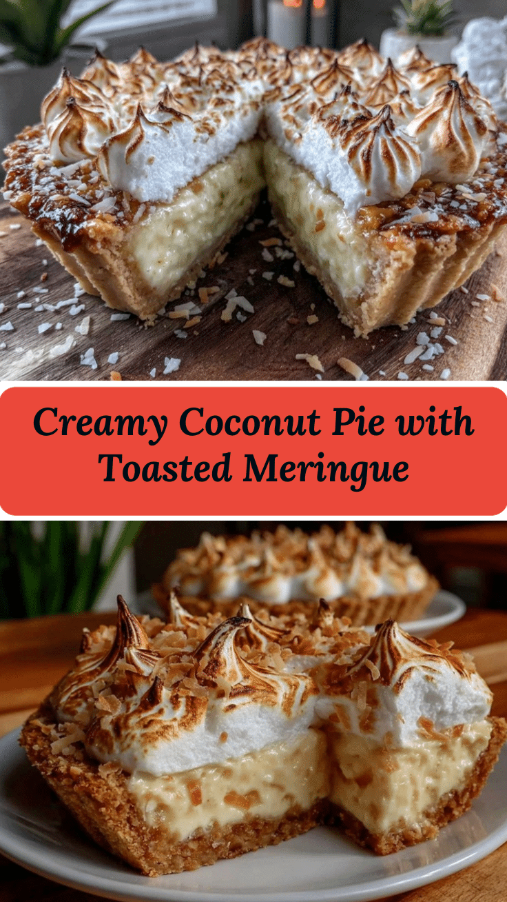 coconut cream pie with toasted meringue recipe