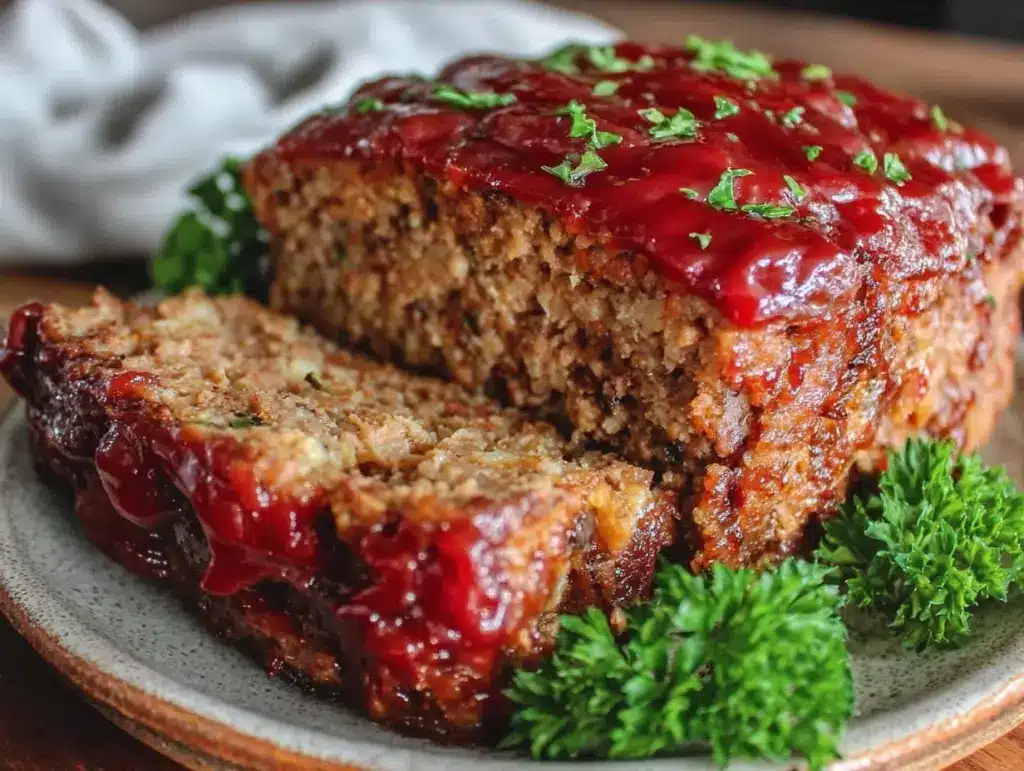 cozy meatloaf recipe - featured image