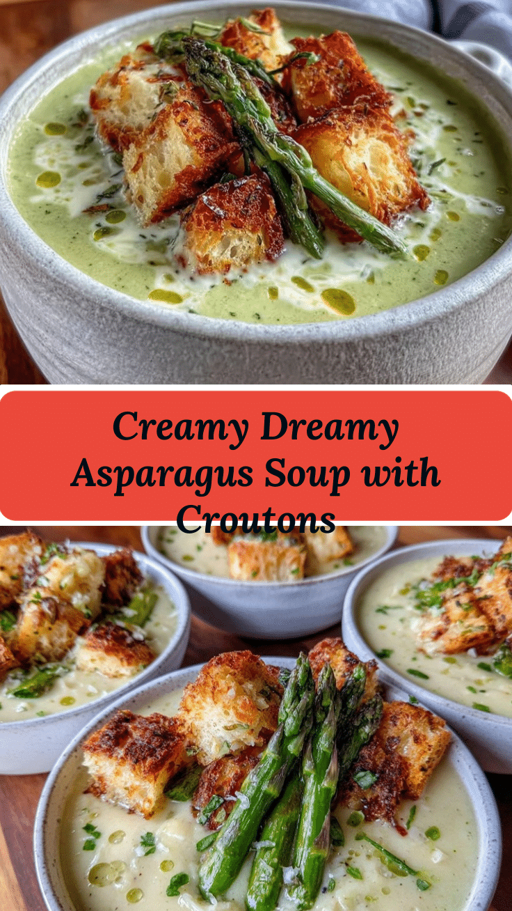 creamy asparagus soup recipe