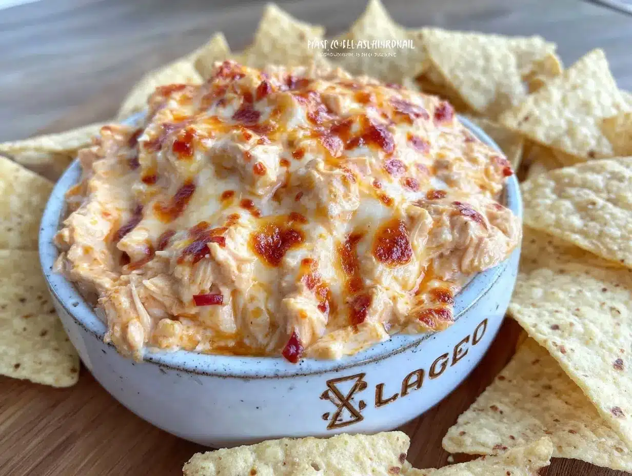 creamy buffalo chicken dip preparation steps
